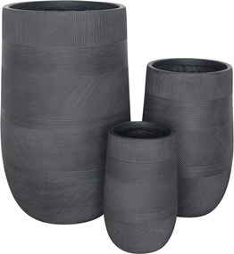 MIGUEL - set di 3 vasi