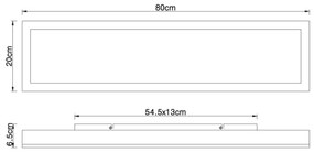 Globo 416080WD4 - Plafoniera LED DORO LED/24W/230V