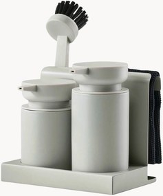 Organizer per lavello Dish Warm Grey, set da 5