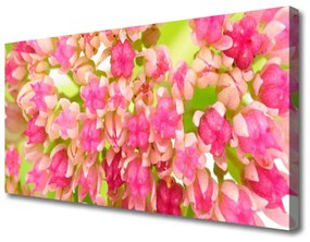 Quadro su tela fiore di loto 100x50 cm