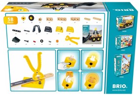 Brio Builder - Pala caricatrice Volvo, edizione limitata - 58 pz