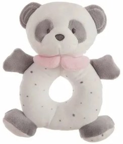 Peluche con Sonagli Panda Rosa 20 cm