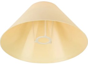 Paralume di ricambio E14 210x110 mm giallo