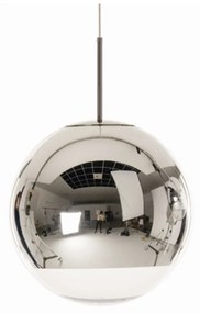 Tom Dixon - Specchio Ball 40 Lampada LED a Sospensione Cromato Tom Dixon