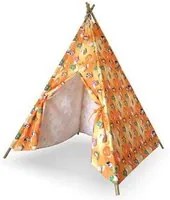 Casetta Tenda Indiana per Bambini in Bamboo e Poliestere Taddei Tepee Baby