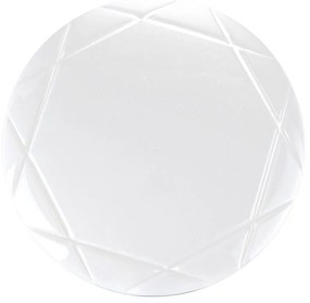 Plafoniera LED neoclassico Lizzie, bianco Ø 50 cm, luce naturale NOVECENTO