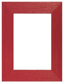 Cornice Color rosso lucido per foto da 70x100 cm