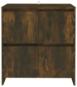 Credenza rovere fumo 70x41x75 cm in truciolato