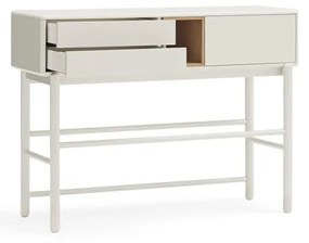 Tavolo consolle color crema 35x120 cm Corvo – Teulat