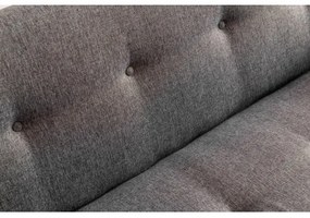 Divano a due posti NARA, grigio chiaro