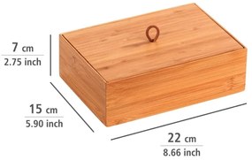 WENKO 23924800 - Scatola TERRA 22x15 cm marrone