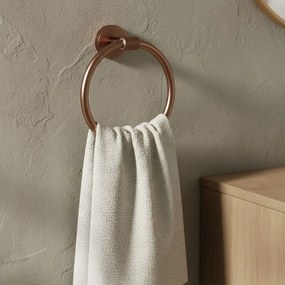 Portasciugamano da bagno Ring 5710 Galo Brush Copper