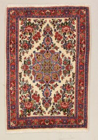 Bidjar Tappeto 60 x 90 (Iran) Annodato A Mano