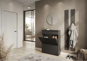 Scarpiera color antracite 80x107x29 cm Baldone – Germania