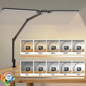 Brilagi - Lampada da tavolo LED dimmerabile con funzione Touch VARIO LED/24W/230V 3000-6500K nero