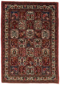 Bakhtiar Tappeto 100x150 (Iran) Annodato A Mano
