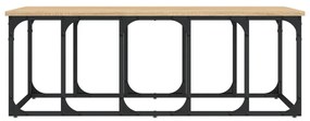 Tavolino Salotto Rovere Sonoma 100x50x35,5cm Legno Multistrato