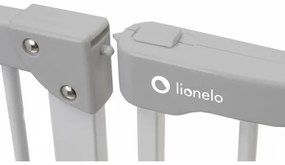 Lionelo - Cancello sicurezza TRUUS SLIM LED 1xAAA grigio
