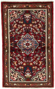 Hamedan Tappeto 120x80 Rosso (Iran) Annodato A Mano