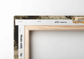 Quadro su tela – Orologi antichi in seppia