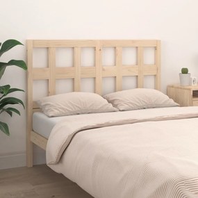 Testiera per letto 140,5x4x100 cm in legno massello di pino