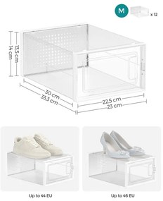 Scaffale modulare con scomparti BOXIFY bianco