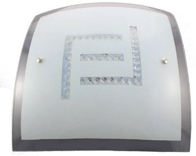 Plafoniera LED neoclassico Teo, bianco, luce naturale, 3350 lumen