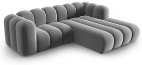 Divano angolare grigio ad angolo destro Lupine - Micadoni Home