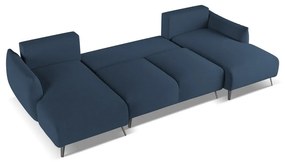 Divano angolare blu Malie – Makamii
