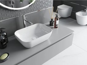 Mexen Rita lavabo da appoggio 45 x 32 cm, bianco - 21084500