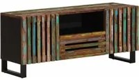 Mobile Porta TV 100x34x46 cm in Legno Massello di Acacia 377508