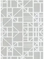 Arte International Carta da parati Window - Hellgrau