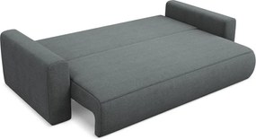Divano grigio scuro allungabile/con contenitore 238 cm Kapua – Makamii