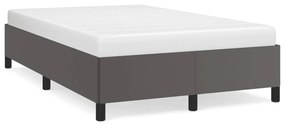Giroletto Senza Materasso Grigio 120x190 Cm Similpelle /