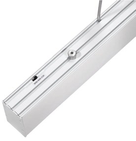 Lampada Lineare LED a Soffitto 65W 200cm Bianca con driver Philips Colore Bianco Variabile CCT