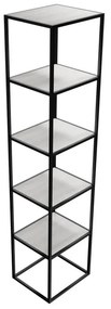 Colonna per mobile bagno Move COLAVENE P 35 x L 40 x H 170 cm bianco eucalipto