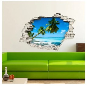 Adesivo Paesaggio sulla spiaggia, 60 x 90 cm - Ambiance