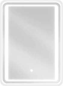Mexen Zusa specchio da bagno retroilluminato 50 x 70 cm, LED 6000K, anti-appannamento - 9808-050-070-611-00