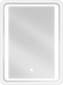 Mexen Zusa specchio da bagno retroilluminato 50 x 70 cm, LED 6000K, anti-appannamento - 9808-050-070-611-00