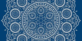 Stampa su tela – Mandala etnica delicata