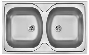 Deante ZM5_0200 - Lavello della cucina TANGO 50x80 cm raso