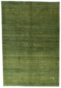Gabbeh Tappeto 240x170 Verde (Iran) Annodato A Mano