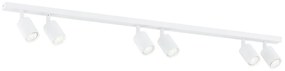 Lampadario da Soffitto FLASH 6 White GU10 Colore del corpo Bianco