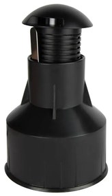 Faretto 3W Monodirezione IP67 Nero - Professional Colore Bianco Caldo 2.700K