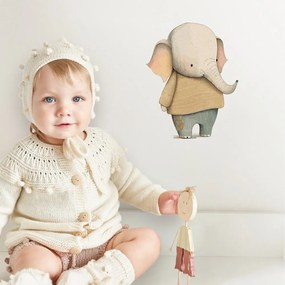 Adesivi con animali - Elefante | Inspio