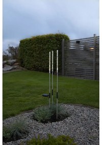 Set di 3 decorazioni luminose solari a LED per esterni, altezza 83 cm Bubbly - Star Trading