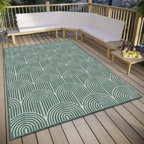 Tappeto verde per esterni 240x330 cm Pangli Green - Hanse Home