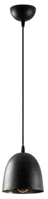 Lampada a sospensione su cavo TATTOO 1xE27/40W/230V Ø 16 cm nero