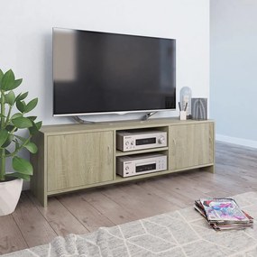 Mobile porta tv rovere sonoma 120x30x37,5 cm legno multistrato