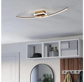 Eglo 901219 - Plafoniera LED LUNGOLAGO LED/12W/230V 4000K rame